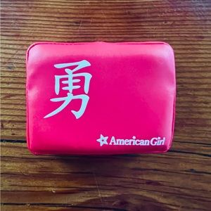 American Girl Karate Training Set Stuffed Practice Pad in Red for Dolls